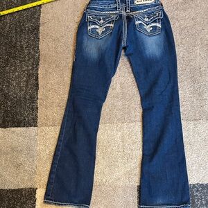 Rock Revival Dark Blue Boot Cut Jeans